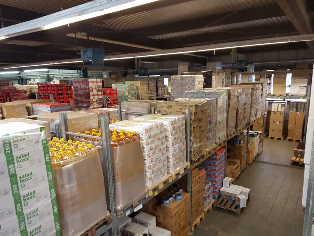 Warenlager von Olympia Großhandel